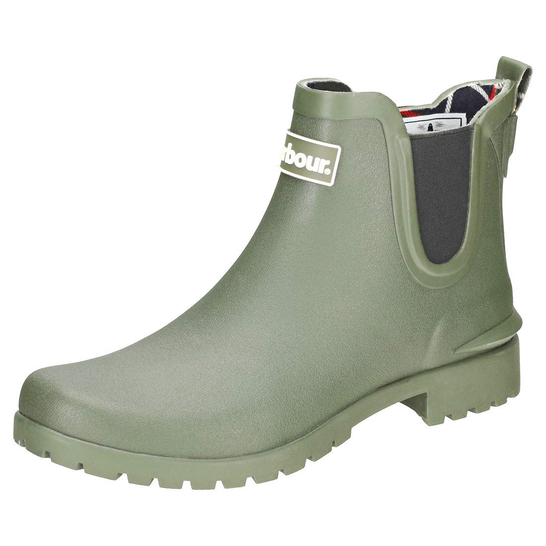 Barbour Women's Wilton Snow Wellingtons - Waterproof Chelsea Rubber Boots for Winter & Rain - Olive Green Size 5 - Perfect for Snowy Days, Hiking & Outdoor Adventures