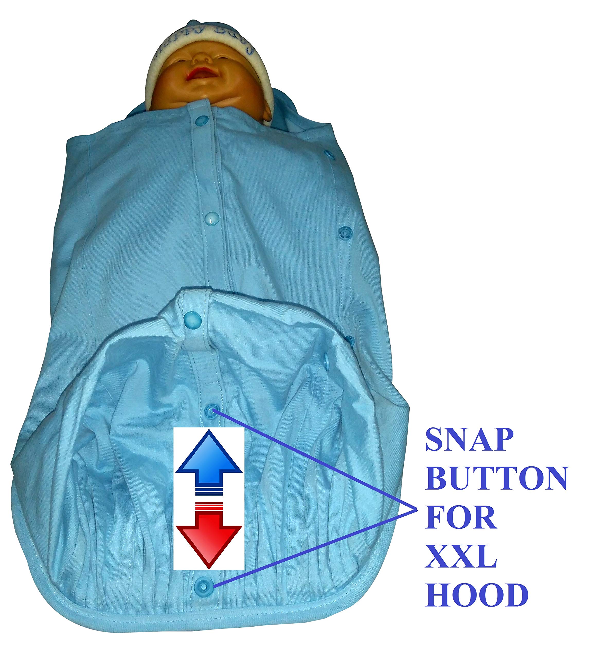 HOOBA 2-in-1 Nursing Pillow with Hood & Cover - Baby Feeding Support for Comfortable Breastfeeding