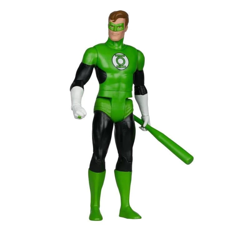 DC Comics Super Friends Retro Green Lantern Action Figure - 6-Inch Collectible Toy for Fans & Display - Perfect for Home Decor, Gifts, and Comic Book Collections