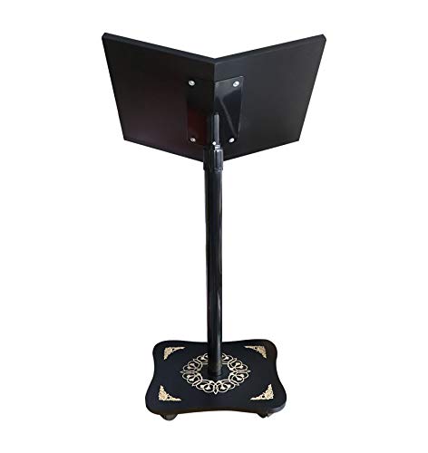Quran Book Holder - Adjustable Wooden Stand for Reading Comfort | Perfect for Home, Mosque & Study