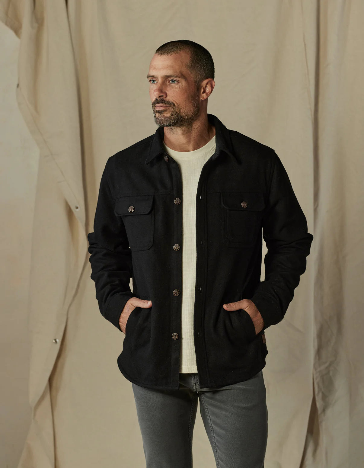 Brightside Flannel Lined Workwear Jacket - Durable Men's Winter Work Coat for Construction & Outdoor Jobs | Warm Lumberjack Style for Cold Weather