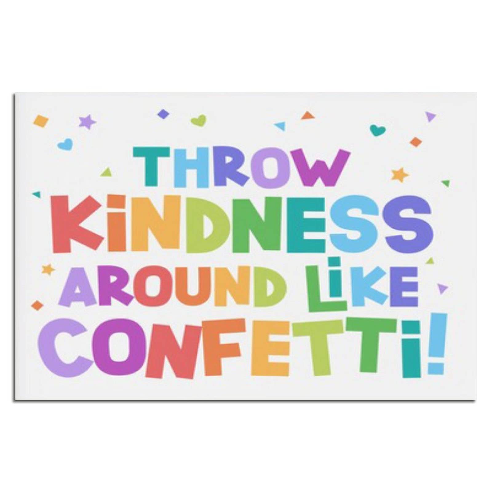 Kindness Motivational Classroom Posters - 16x24 Inch (40x60cm) Inspirational Wall Art for Office, Bedroom, Kitchen & Bathroom Decor - Perfect for Home, School & Workplace Motivational Decor