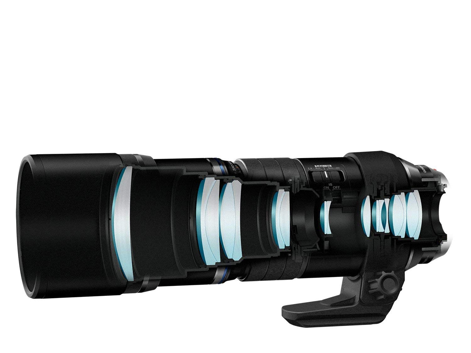 Olympus M.Zuiko Digital ED 300mm F4.0 PRO Lens - Premium Telephoto Zoom Lens for MFT Cameras (OM-D, PEN, Panasonic G Series) - Black | Perfect for Wildlife Photography, Sports & Long-Distance Shooting