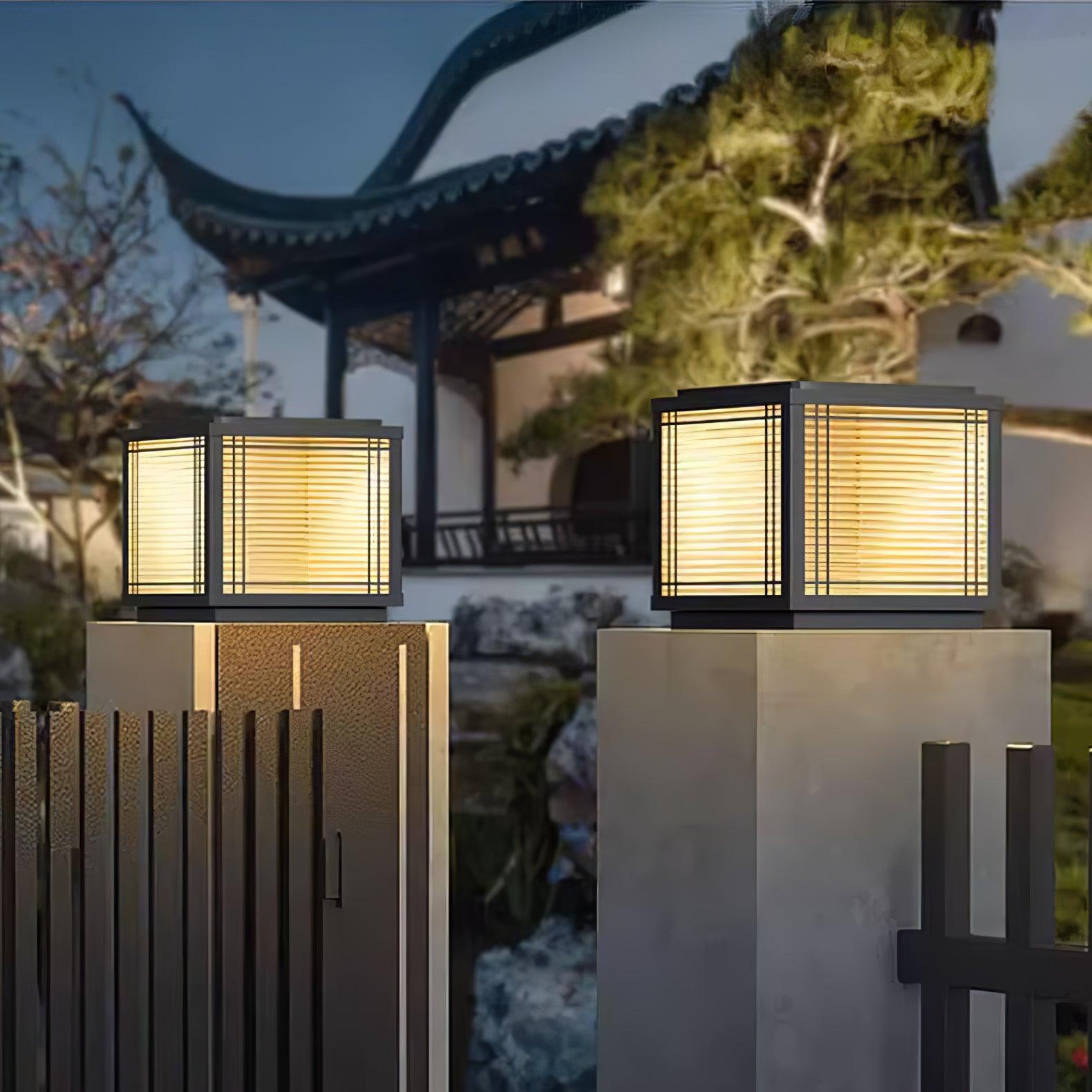 Outdoor Deck Post Light - Waterproof & Durable LED Deck Lighting for Patio, Garden, and Backyard - Perfect for Evening Gatherings and Landscape Illumination