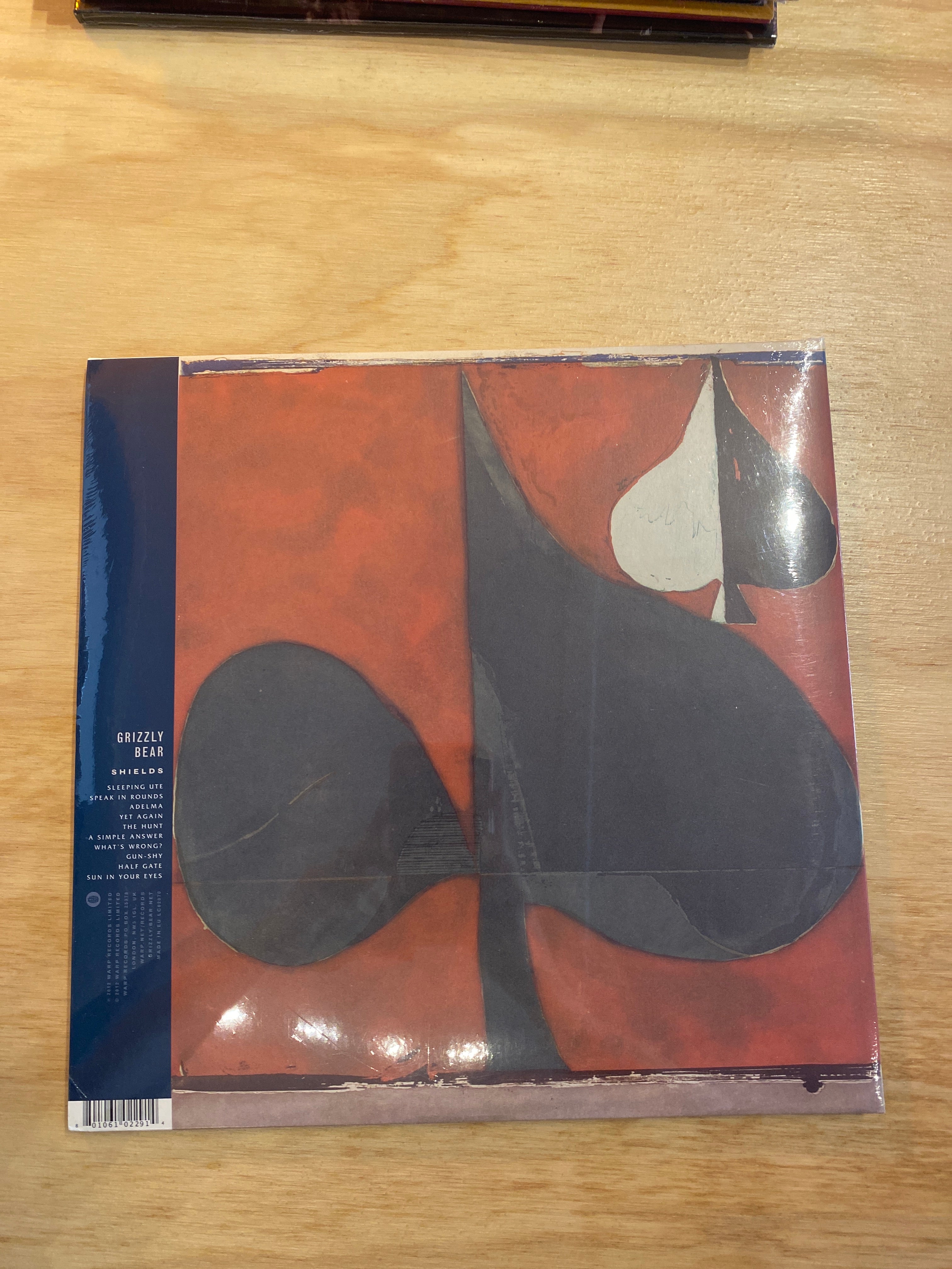 Grizzly Bear Shields Vinyl LP Record - Indie Rock Music Album for Home Listening & Collectors