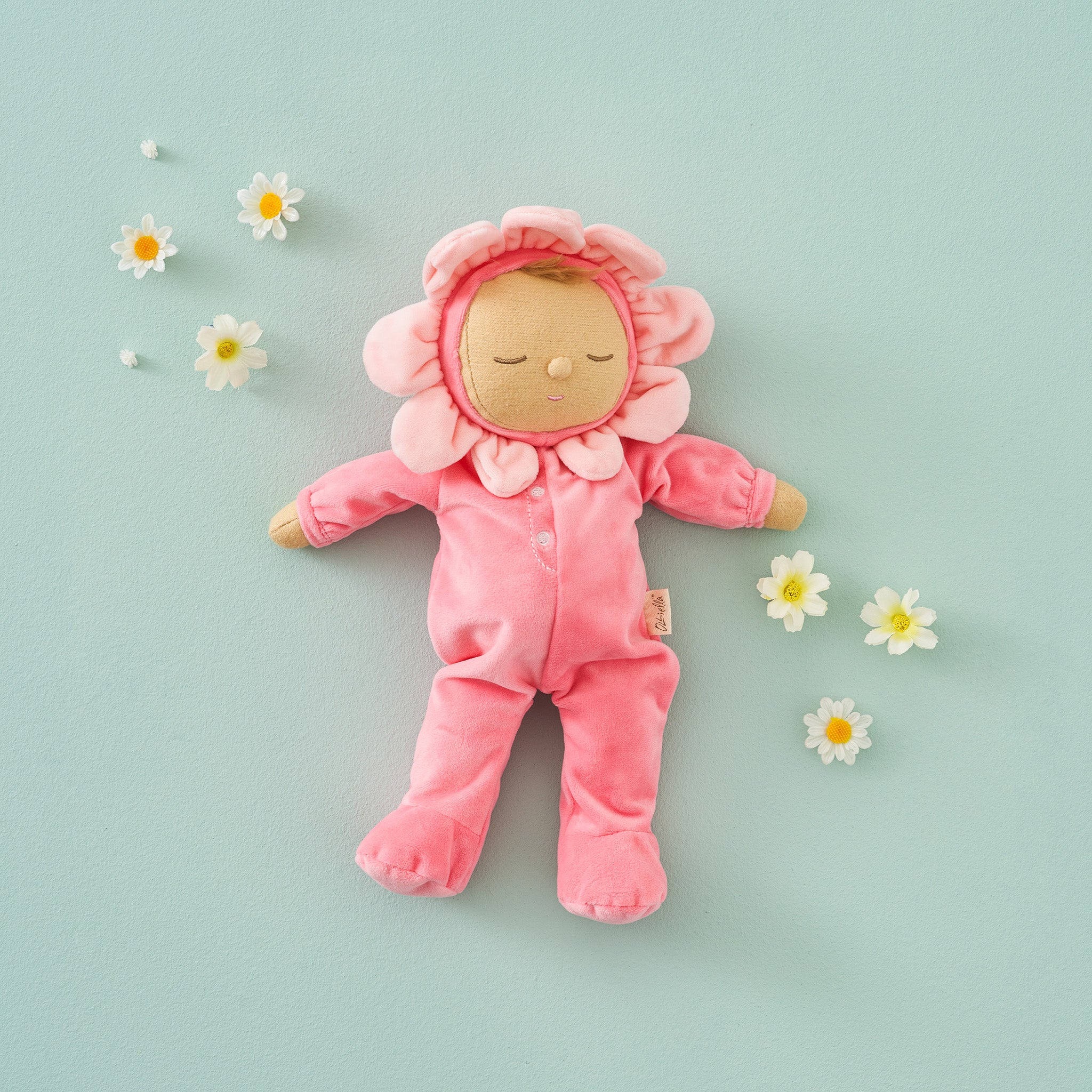Petal Dozy Dinkums Twinkle Fuchsia Hair Clips - Cute Floral Hair Accessories for Women & Girls - Perfect for Weddings, Parties & Everyday Wear