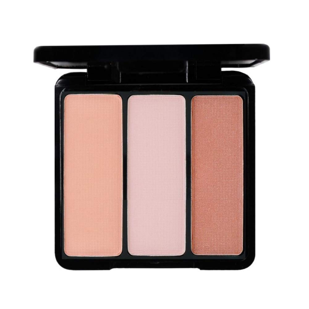 EVE PEARL 5-Piece Full Coverage Makeup Set - Foundation, Blush & Lipstick with Professional Brushes (Light) | Complete Face Makeup Kit for Flawless Skin | Perfect for Daily Use, Special Occasions & Professional Makeup Artists