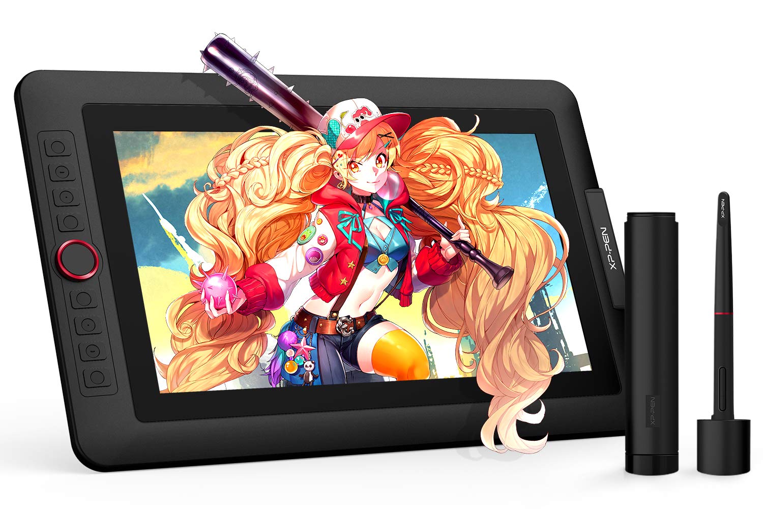XPPen Artist13.3 Pro 13.3 Inch Screen Drawing Tablet with Adjustable Stand - 8192 Pressure Levels, 123% sRGB, 8 Shortcut Keys - Perfect for Digital Art, Animation & Graphic Design Professionals