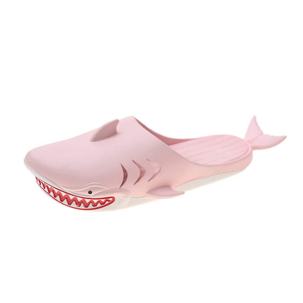 Funny Shark Slippers for Men & Women - Comfortable Shark Beach Shoes for Pool Party, Summer Vacation & Beach Outings