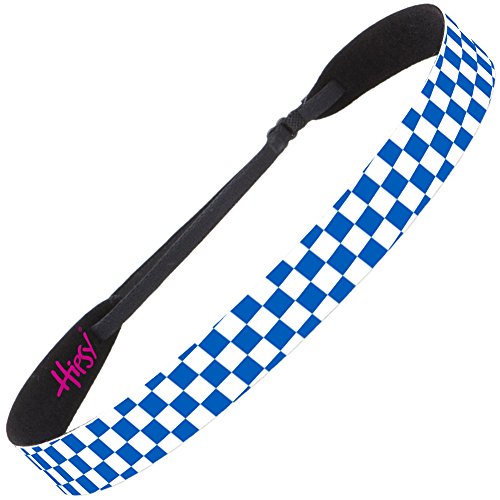 Wide Blue & White