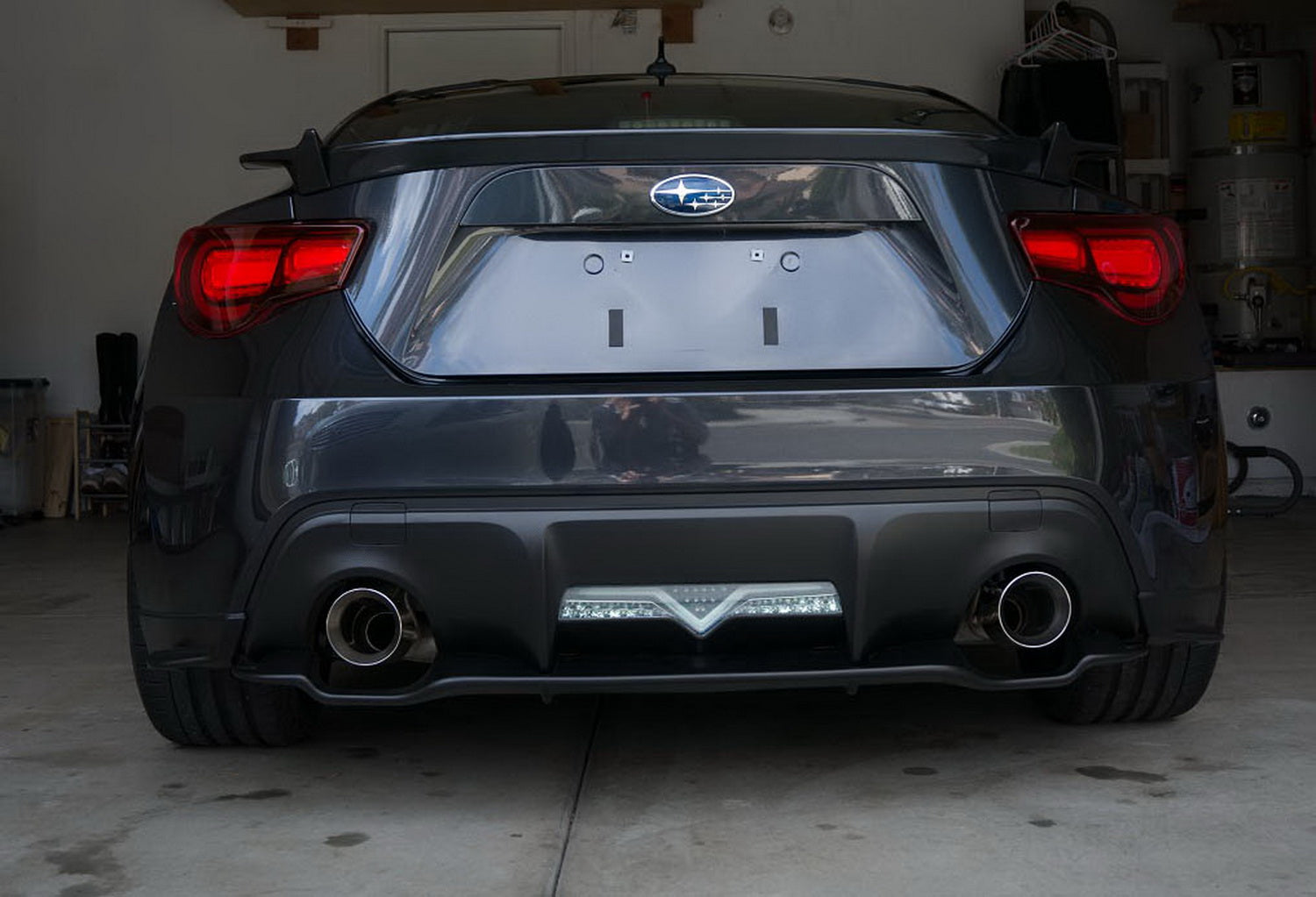 Clear LED Rear Bumper Reverse Brake Fog Light Lamp for Scion FRS 86 Subaru BRZ - High Visibility Safety Lights for Night Driving & Parking