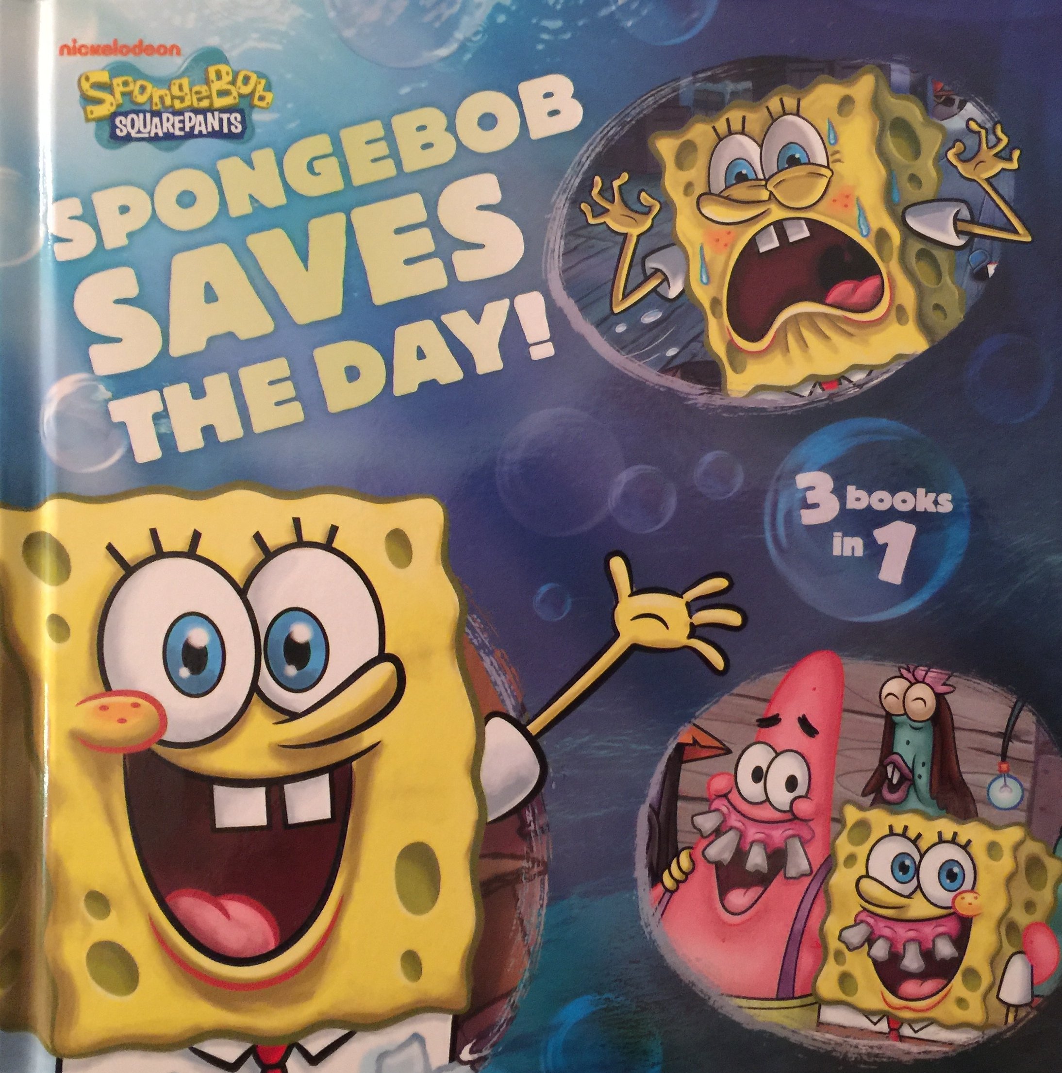 SpongeBob Saves The Day: 3-in-1 Book Collection | Adventure Stories for Kids | Perfect for Bedtime Reading & Gifts