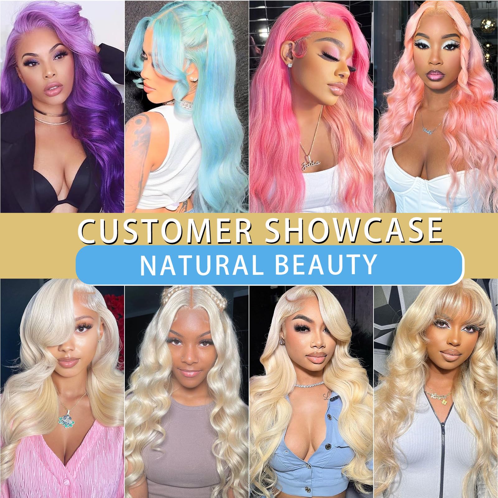 12A 613 Honey Blonde Human Hair Bundles 22 24 26 Inch - 100% Brazilian Virgin Hair Extensions Body Wave 3 Bundles for Women - Perfect for Weaving, Styling, and Everyday Wear