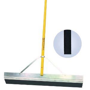 Midwest Rake 3 Inch Edge Seal Coating Application Squeegee with Replaceable Blade (24 to 72 Inch Sizes) - Perfect for Asphalt Driveway Repair, Parking Lot Maintenance & Road Surface Sealing