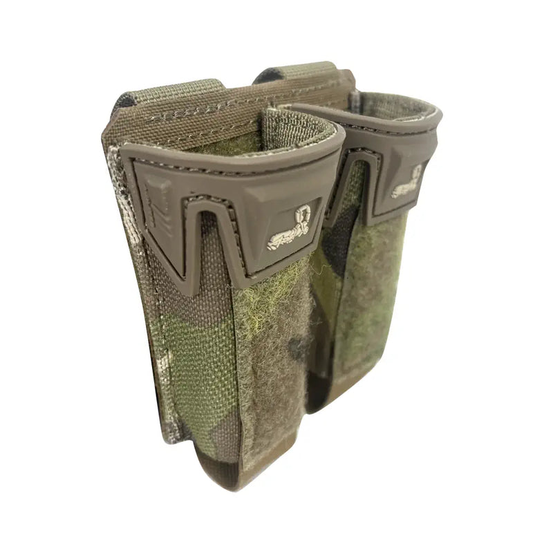 Agilite Pincer Pistol Double Magazine Pouch - Tactical MOLLE-Compatible Holster for Pistol Magazines | Range, Duty & Outdoor Use