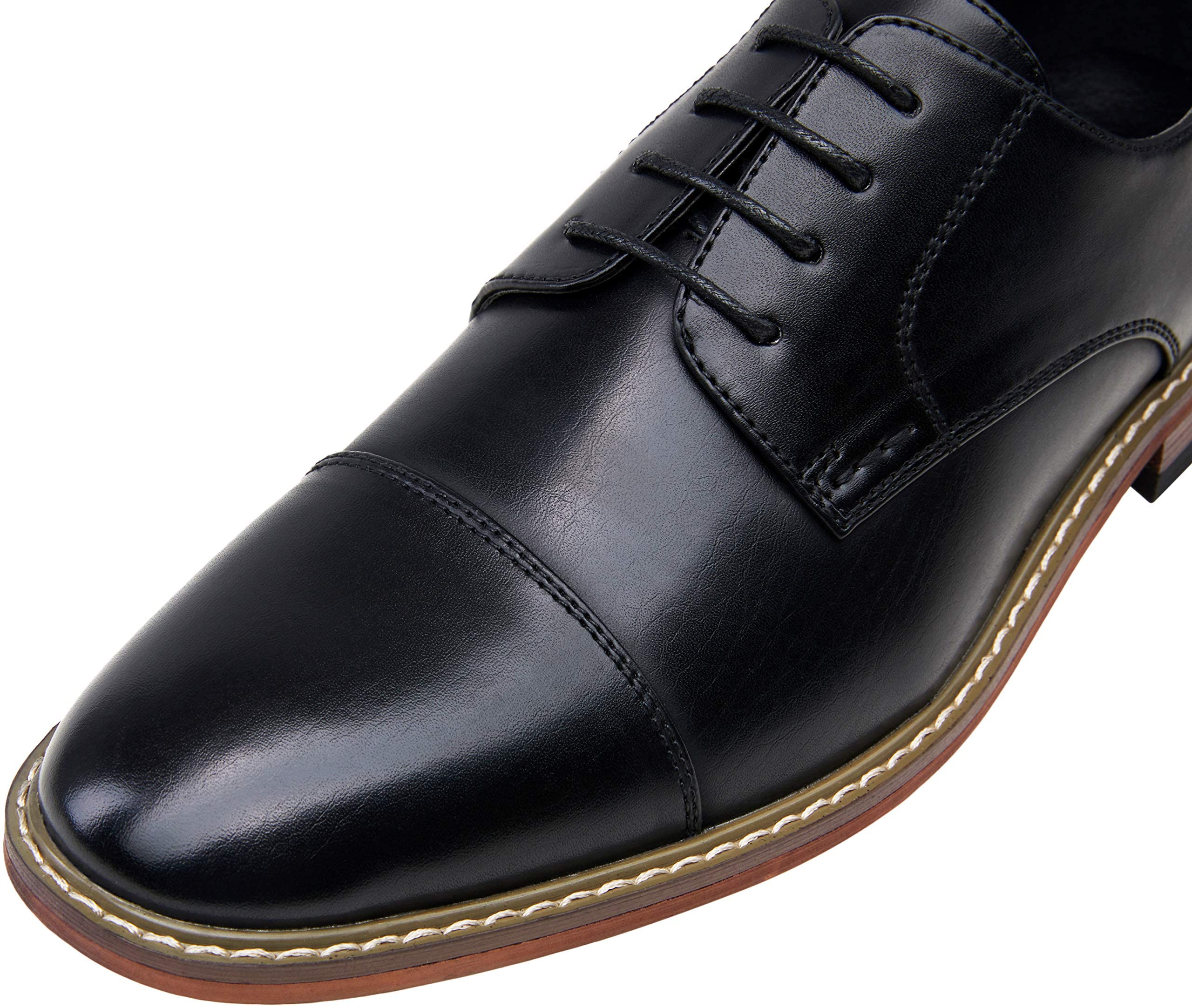 Vostey Men's Oxford Dress Shoes - Classic Business Formal Derby Shoes for Men | Perfect for Office, Weddings & Special Occasions