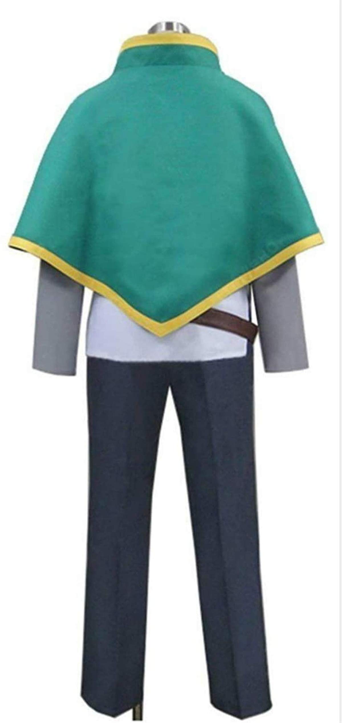 KonoSuba Kazuma Satou Cosplay Costume Full Set - Anime Halloween Outfit, God's Blessing on This Wonderful World Cosplay for Conventions & Costume Parties