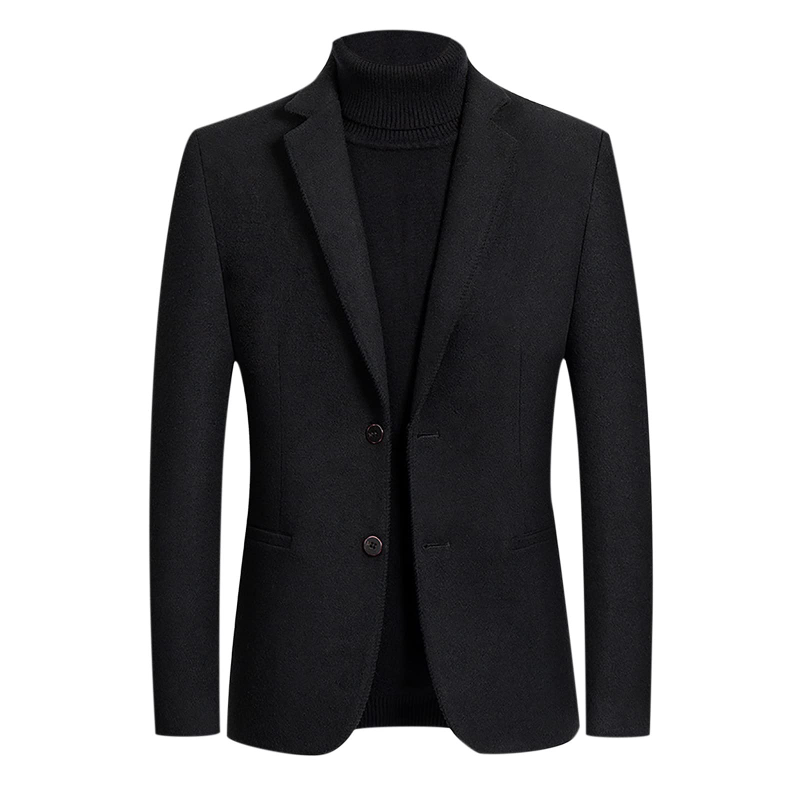 Men's Lightweight Knit Blazer - Casual & Formal Wear for Business & Daily Use
