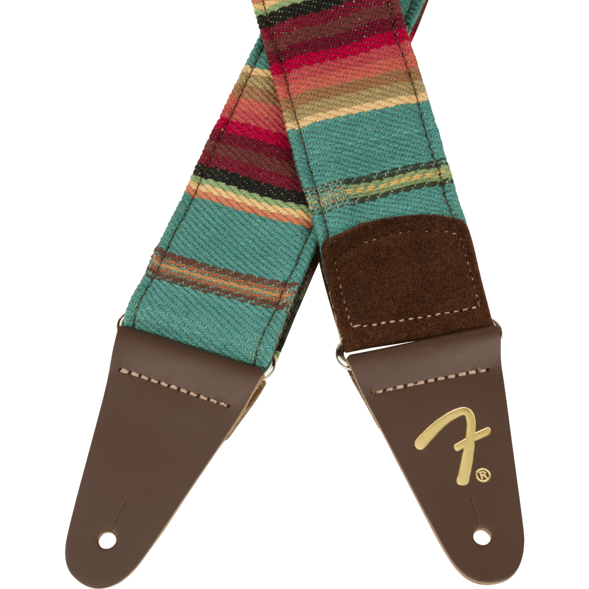 Fender Sonoran Guitar Strap - Comfortable & Adjustable Oasis Design for Acoustic & Electric Guitars - Perfect for Live Performances & Studio Sessions