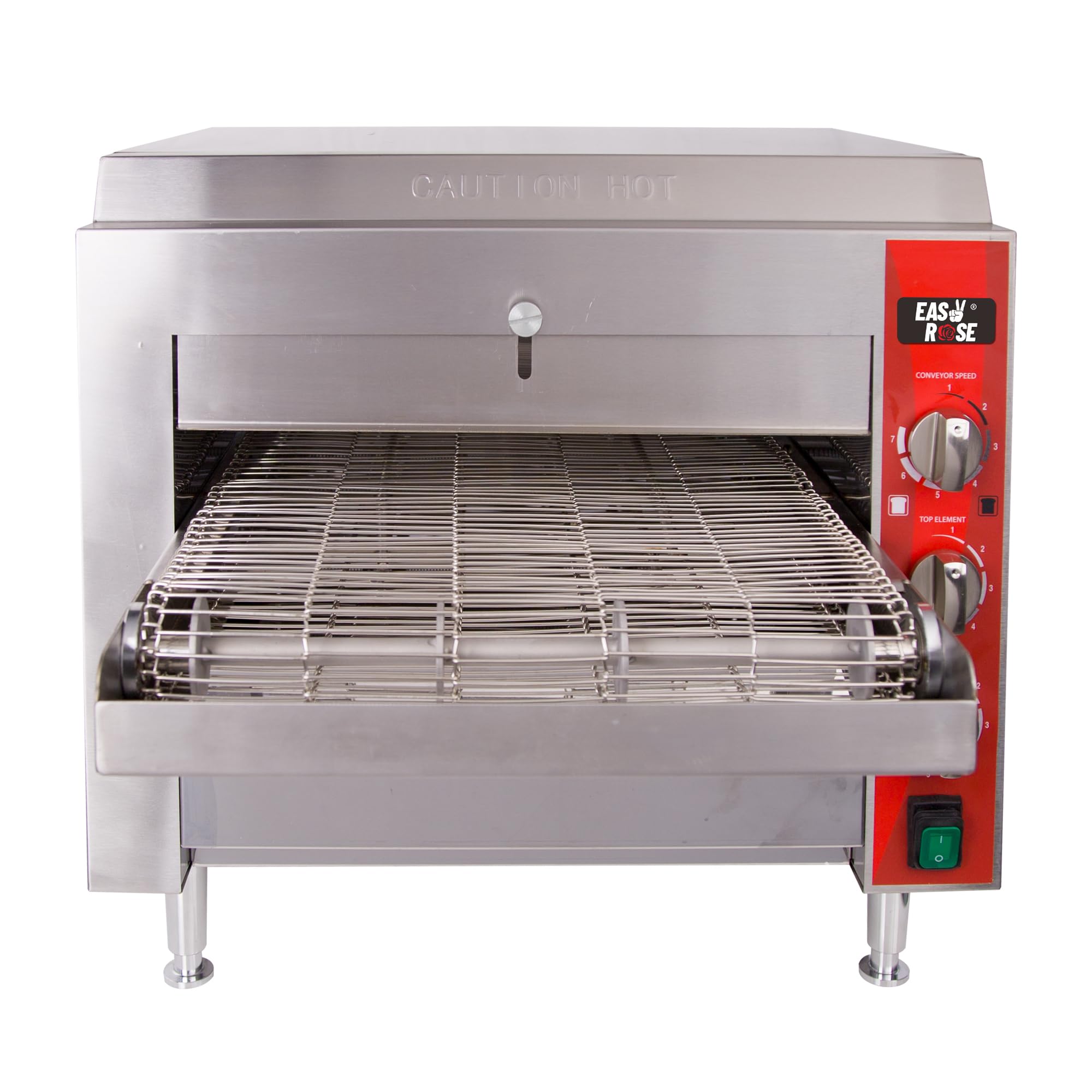 CPO14B 3500W 208V 60Hz Commercial Countertop Pizza Conveyor Oven with 14-Inch Belt (6-20P Plug) - Perfect for Pizzerias, Restaurants & Fast Food Businesses