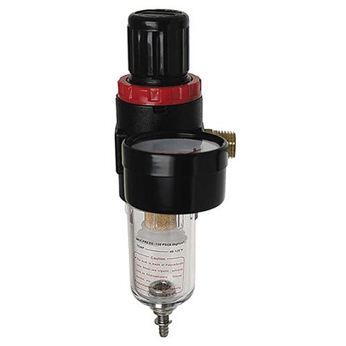 Premium Water Pressure Regulator with Gauge & Built-in Filter - Ideal for Home Plumbing, Irrigation Systems & RV Water Hookups