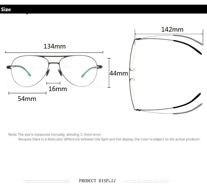 Aimee Unisex Full Rim Oval Double Bridge Stainless Steel Eyeglasses Frame 5120 | Lightweight Durable Glasses for Men & Women | Perfect for Reading, Working & Fashion Accessories
