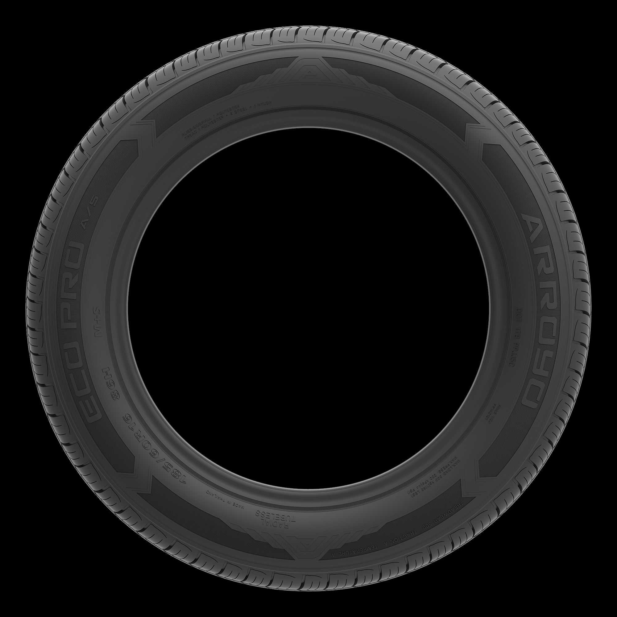 185/60R15 Arroyo Eco Pro A/S All-Season Tire - 84H Speed Rating - Durable Tread for Year-Round Performance - Perfect for Sedans, Compact Cars & Daily Commuting