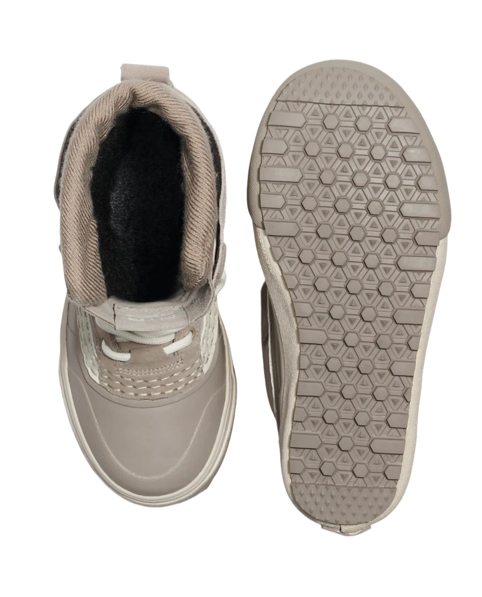 VANS Women's Waterproof Snow Boots - Khaki Brown/Marshmallow | Winter Hiking & Outdoor Activities | Warm MTE Boots for Snowy Weather & Cold Climates