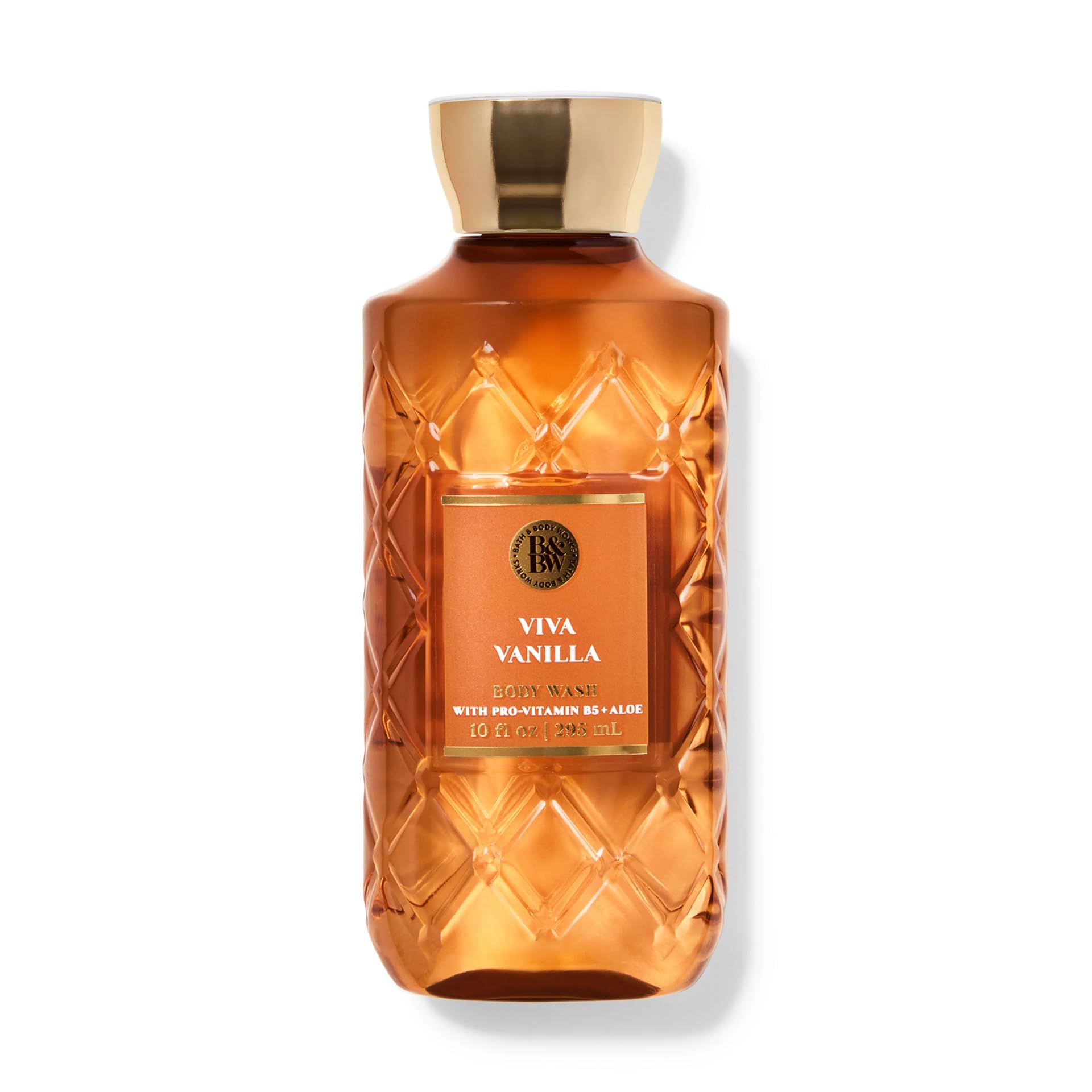 Bath & Body Works Viva Vanilla Body Wash - 10 Fl Oz Moisturizing Shower Gel for Soft, Hydrated Skin | Perfect for Daily Use & Relaxing Bath Time