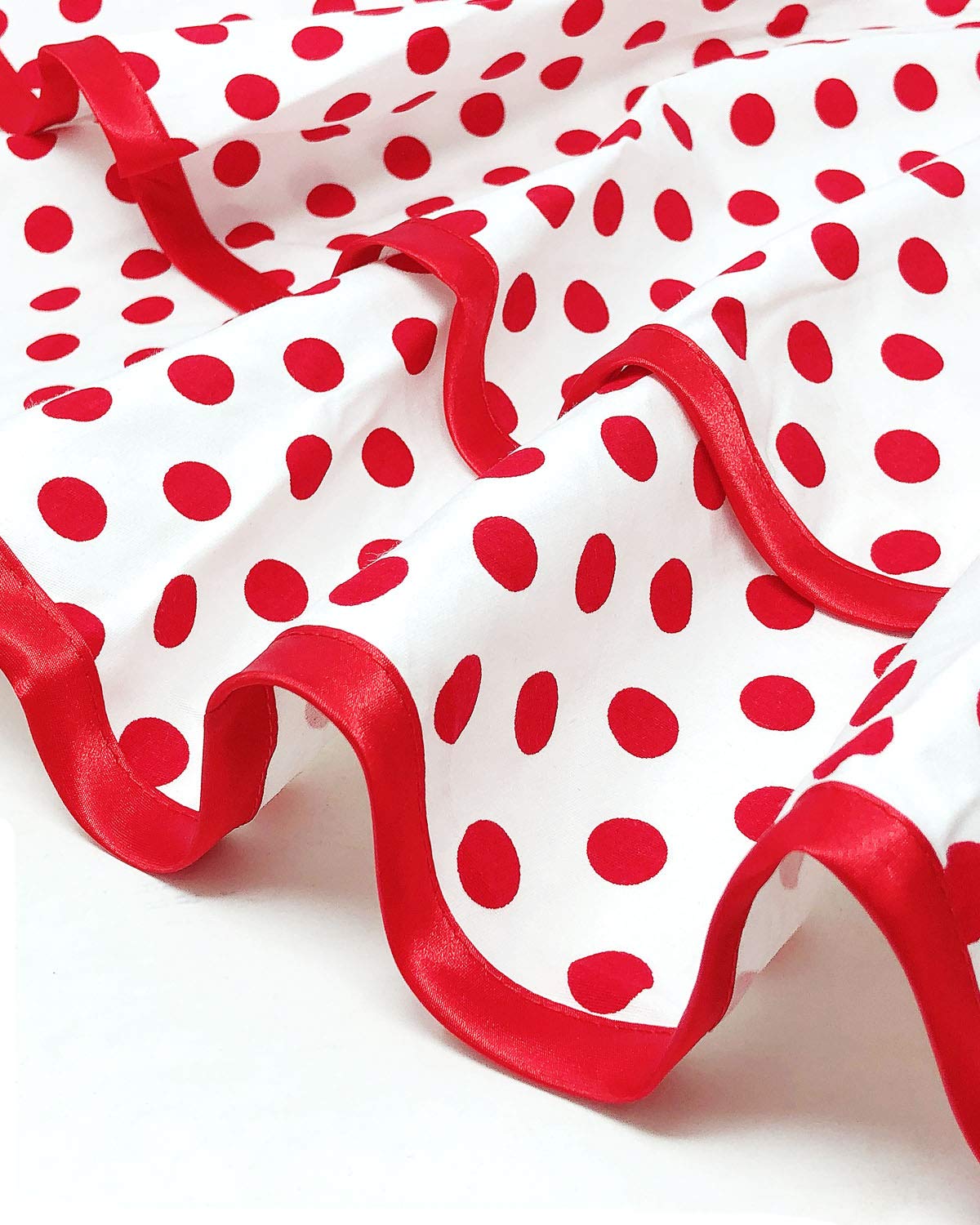 Vintage 50's Retro Kitchen Apron for Women - Bowbear Cotton Adjustable Bib Apron with Pockets - Perfect for Cooking, Baking, BBQ & House Cleaning