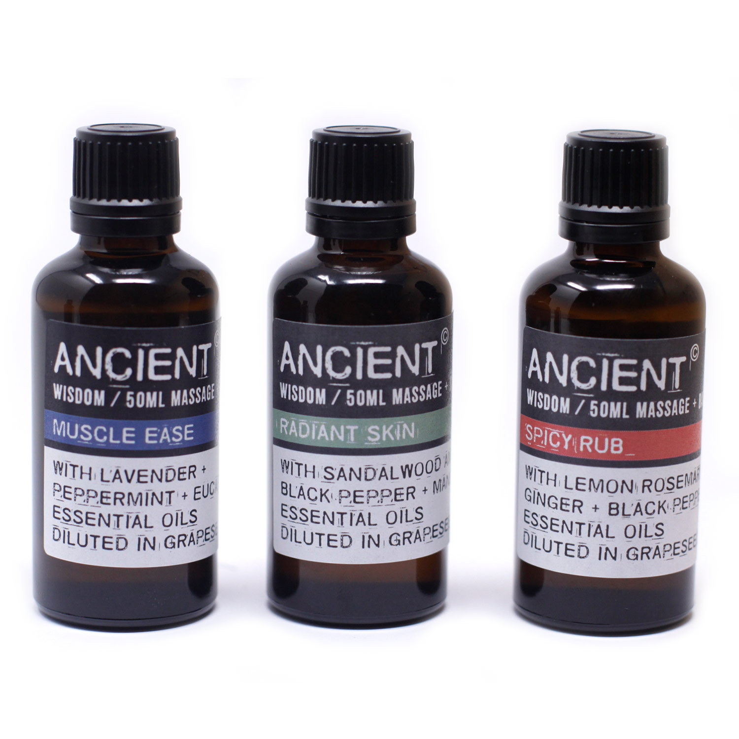 Premium Relaxing Massage Oil for Stress Relief & Muscle Pain - 50ml Aromatherapy Essential Oil for Spa, Yoga & Home Wellness