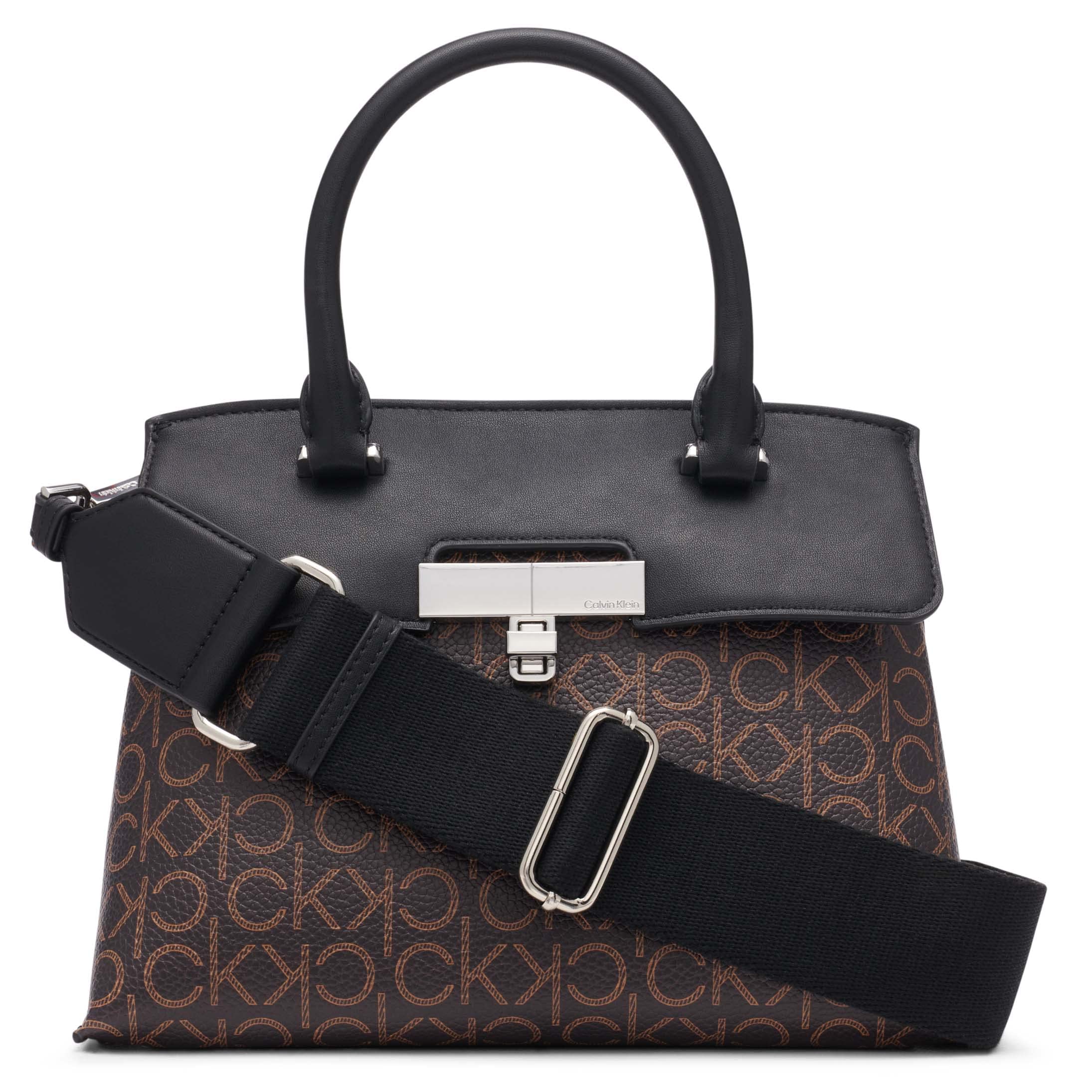 Calvin Klein Women's Becky Mini Crossbody Bag – 2-in-1 Vegan Leather Purse with 2 Pockets | Perfect for Everyday Use, Travel & Date Night