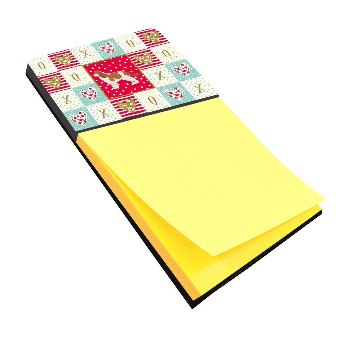 Blenheim Cavalier Spaniel Sticky Note Holder - Cute Dog-Themed Memo Pad Organizer for Office, Desk & Home Decor