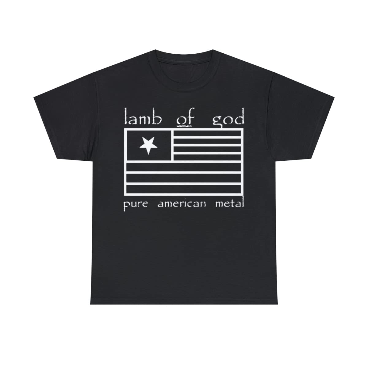 Lamb of God Pure American Metal Band T-Shirt - Heavy Metal Music Fan Tee for Concerts & Casual Wear