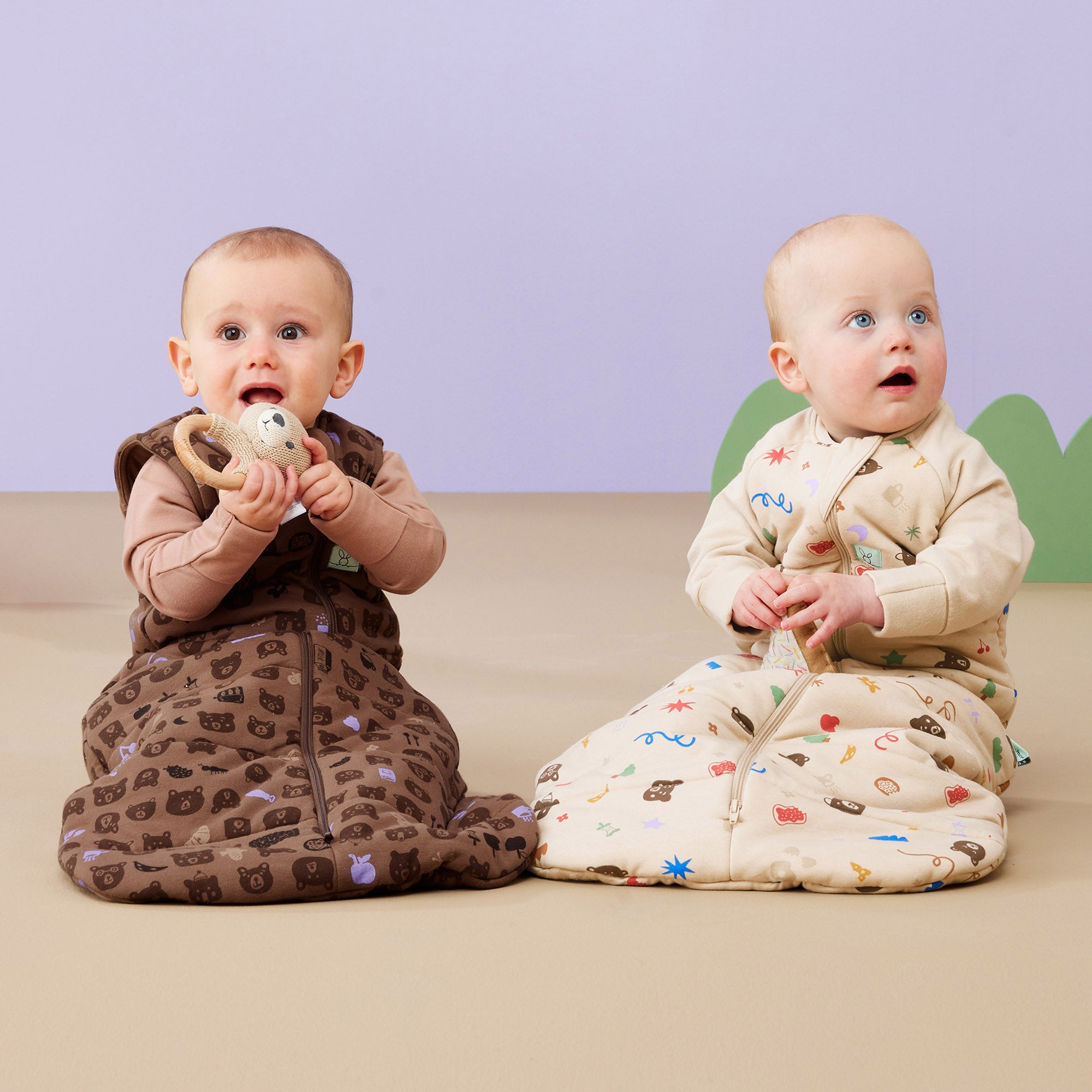 ergoPouch TOG 2.5 Baby Sleeping Bag - Soft Teddy Bear Design for Safe & Comfortable Sleep - Perfect for Nursery, Daycare & Travel