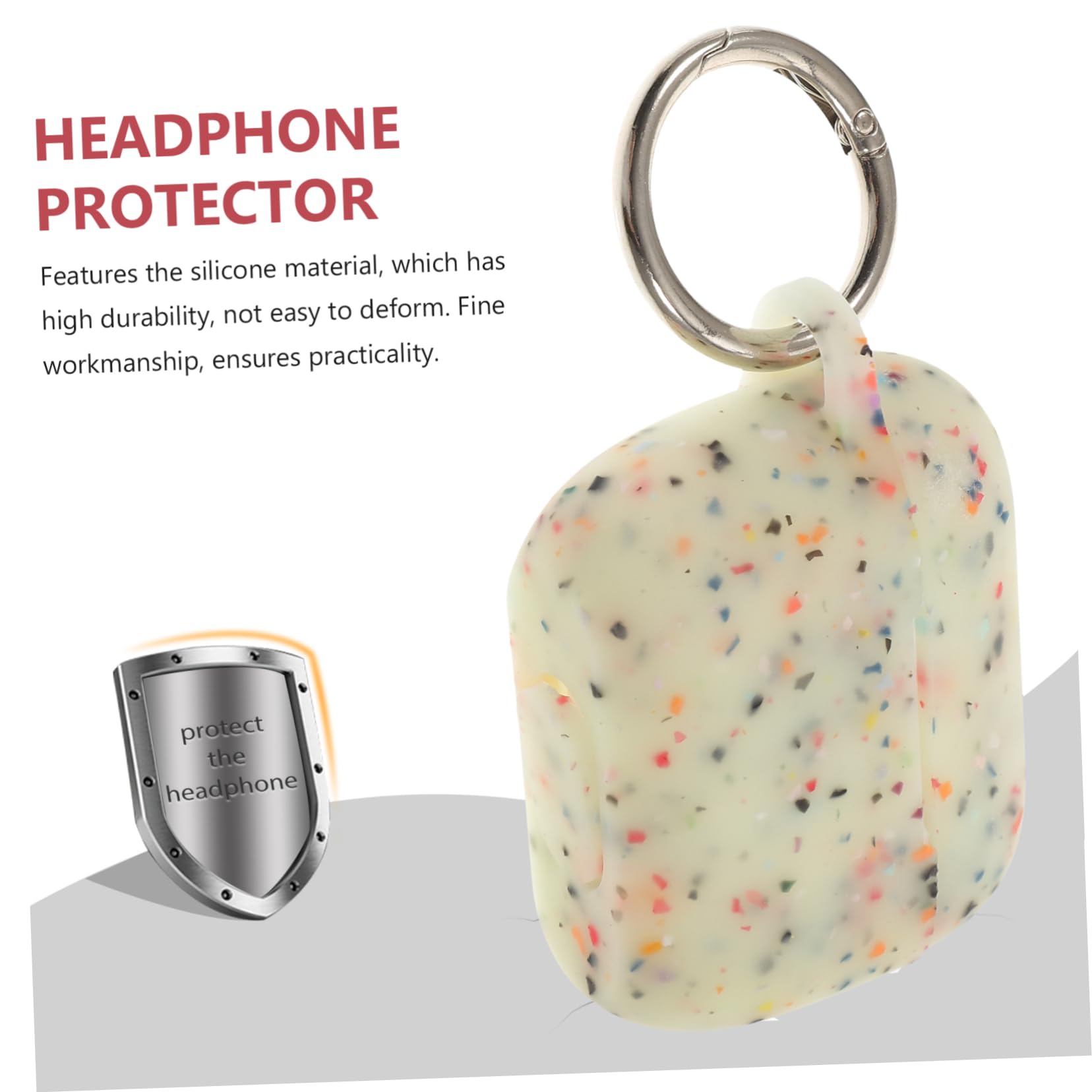 Homoyoyo Silicone AirPods Case for 1st/2nd/3rd Gen - Protective Cover for Wireless Earbuds Charging Box | Durable, Shockproof & Stylish Accessory for Gym, Travel & Daily Use