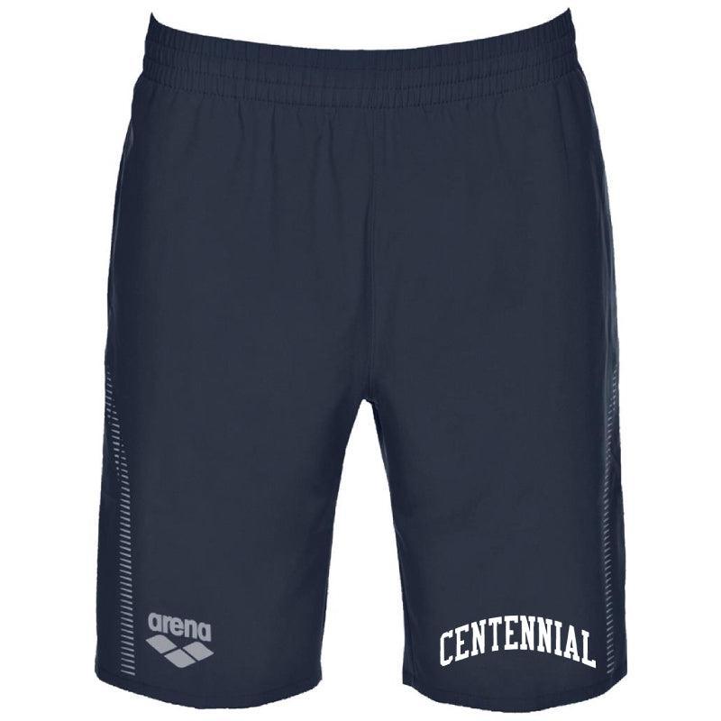 Centennial Arena Team Line Long Bermuda Shorts with Logo - Comfortable Athletic Shorts for Men & Women - Perfect for Sports, Gym, and Casual Wear
