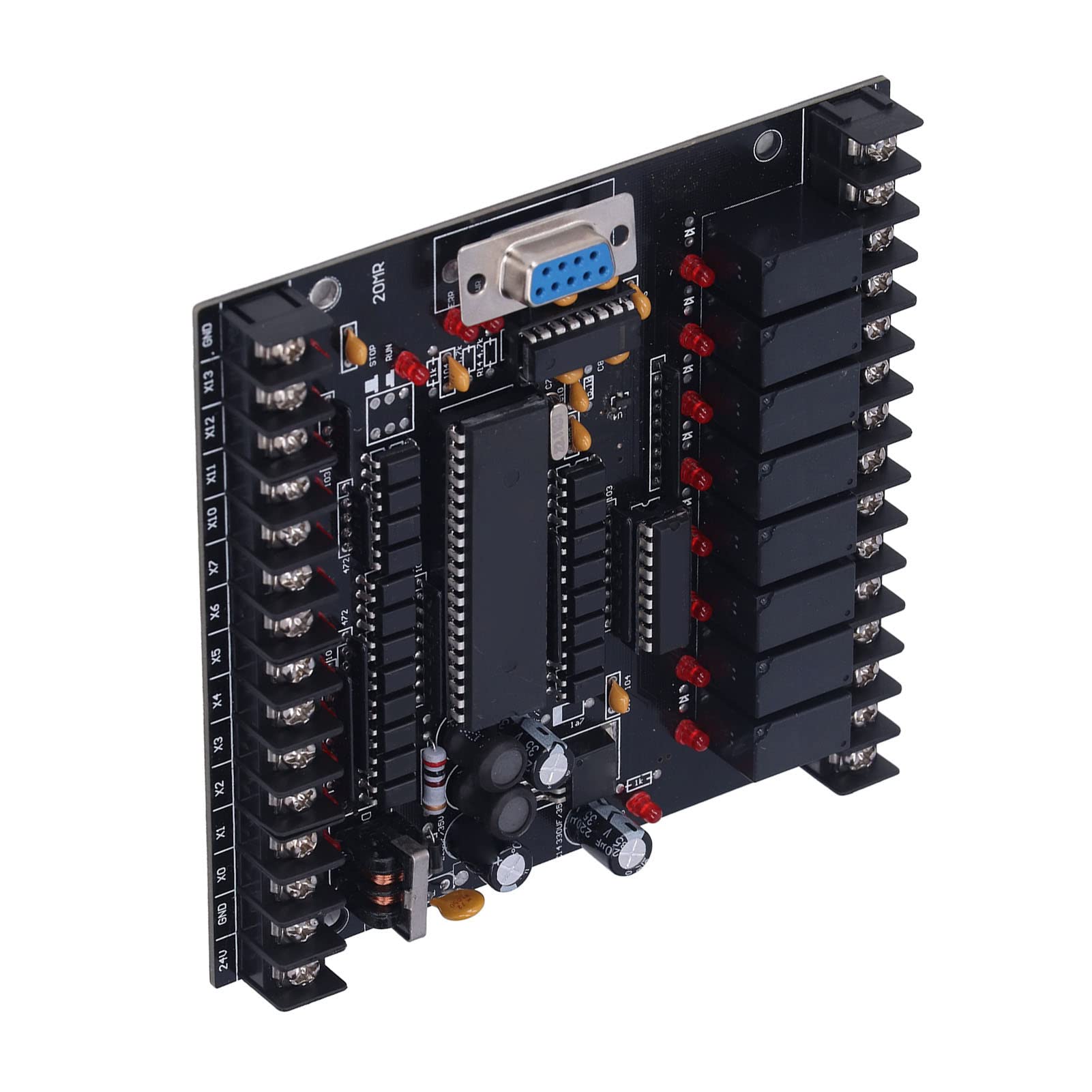 Industrial PLC Controller Module - Programmable Logic Control Board for Online Equipment Monitoring & Automation | Ideal for Factory Machinery, HVAC Systems & Production Lines