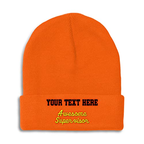 Orange Personalized Text Here