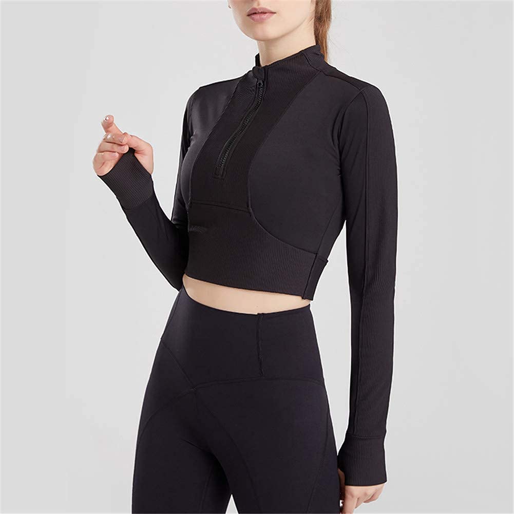 Women's Lightweight Stretchy Athletic Jacket - Full Zip Running & Workout Track Jacket for Gym, Jogging & Outdoor Sports