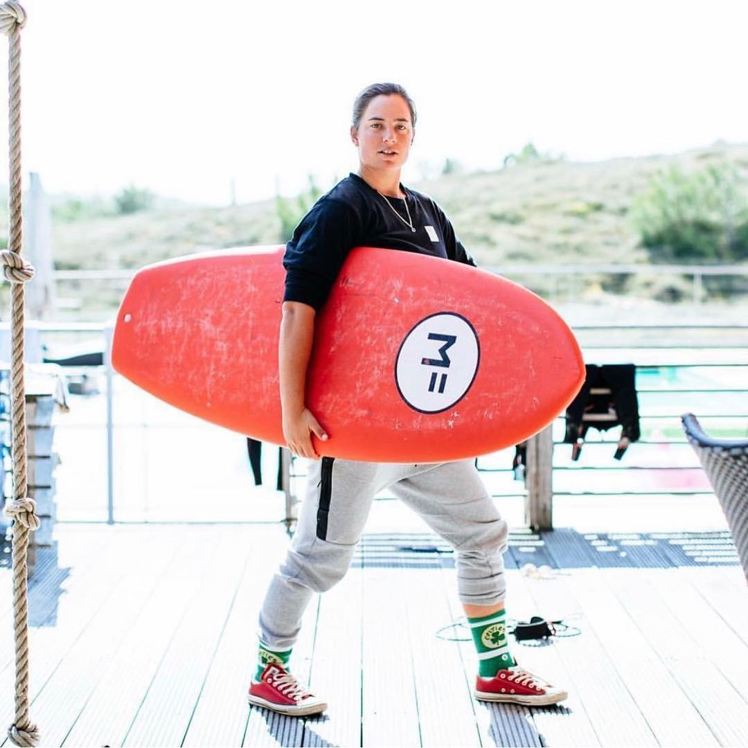 MF Mick Fanning Little Marley 5'8 Surfboard - White FCS2 Fin System - Perfect for Small Waves & Beach Breaks