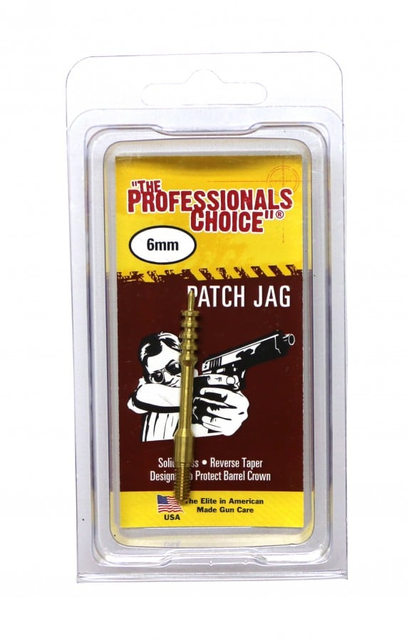 6mm Rifle Patch Jag TPC PJ 110 - Professional Cleaning Tool for Firearms | Perfect for Gun Maintenance & Range Use