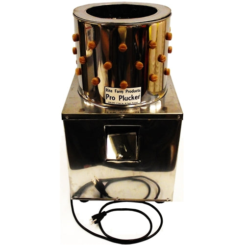 Rite Farm Products Small Pro Plucker - Efficient Quail Plucker Machine for Poultry Processing | Perfect for Small Farms & Homesteading