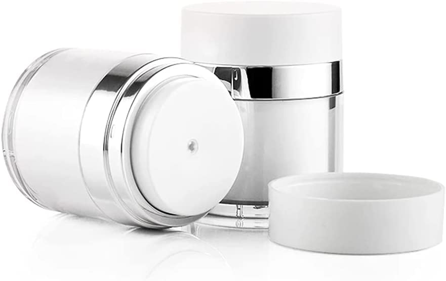 Tcco Enterprise 30ml Empty Airless Cosmetic Container - Refillable Leakproof BPA-Free Travel Size Bottle for Creams, Gels & Lotions | Perfect for Skincare, Makeup & Travel | Portable Skin Care Tool (1 Piece)