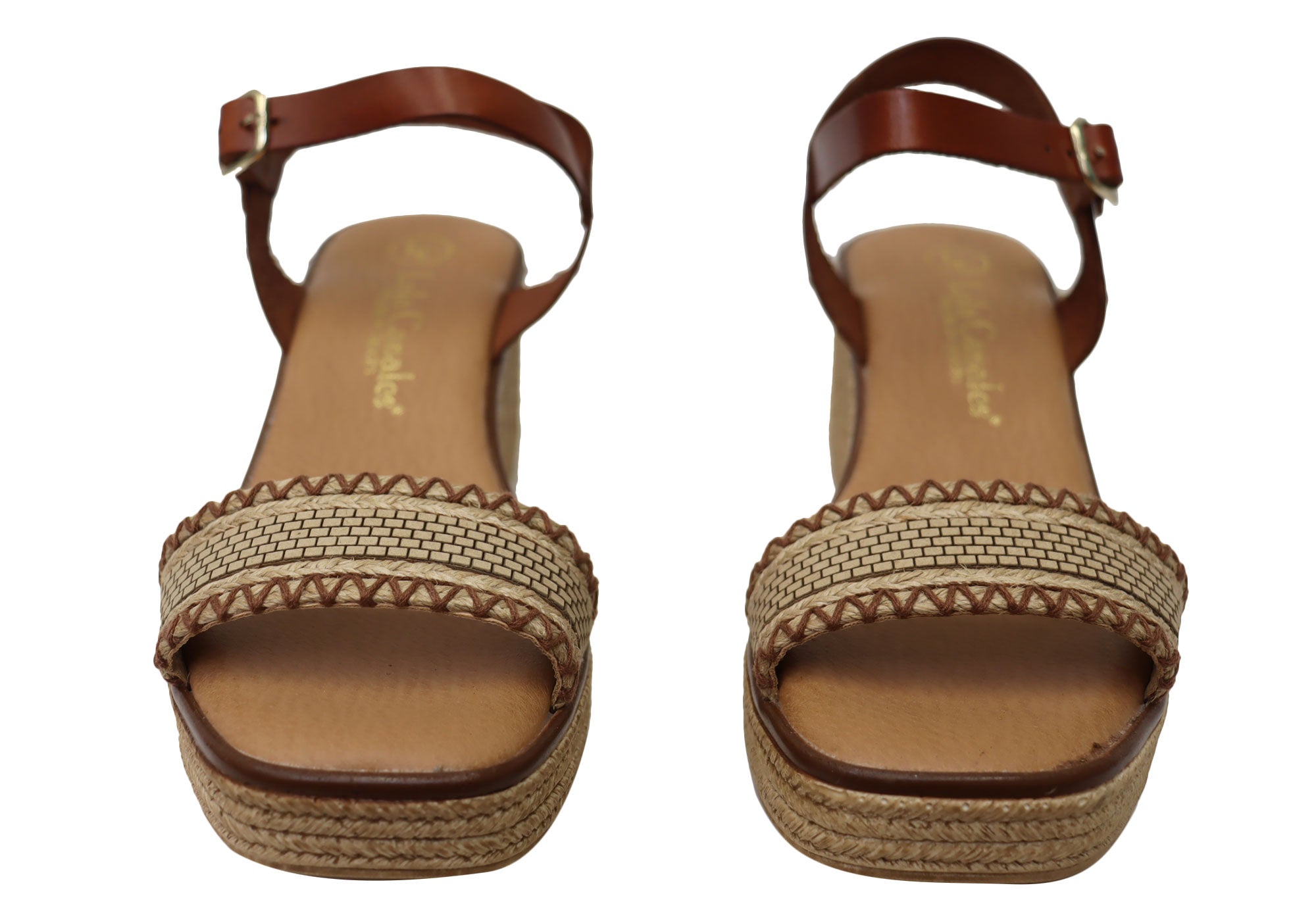 Lola Canales Pambula Women's Spanish Leather Wedge Sandals - Comfortable Summer Shoes for Beach, Vacation & Casual Outings