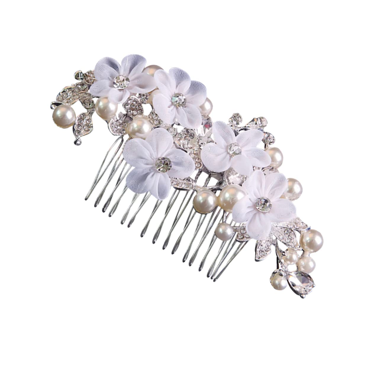 FOMIYES Pearl Hair Barrettes for Bridesmaids - Elegant Wedding Hair Clips, Bridal Hair Comb, Hair Accessories for Women - Perfect for Weddings, Prom, Parties & Special Occasions