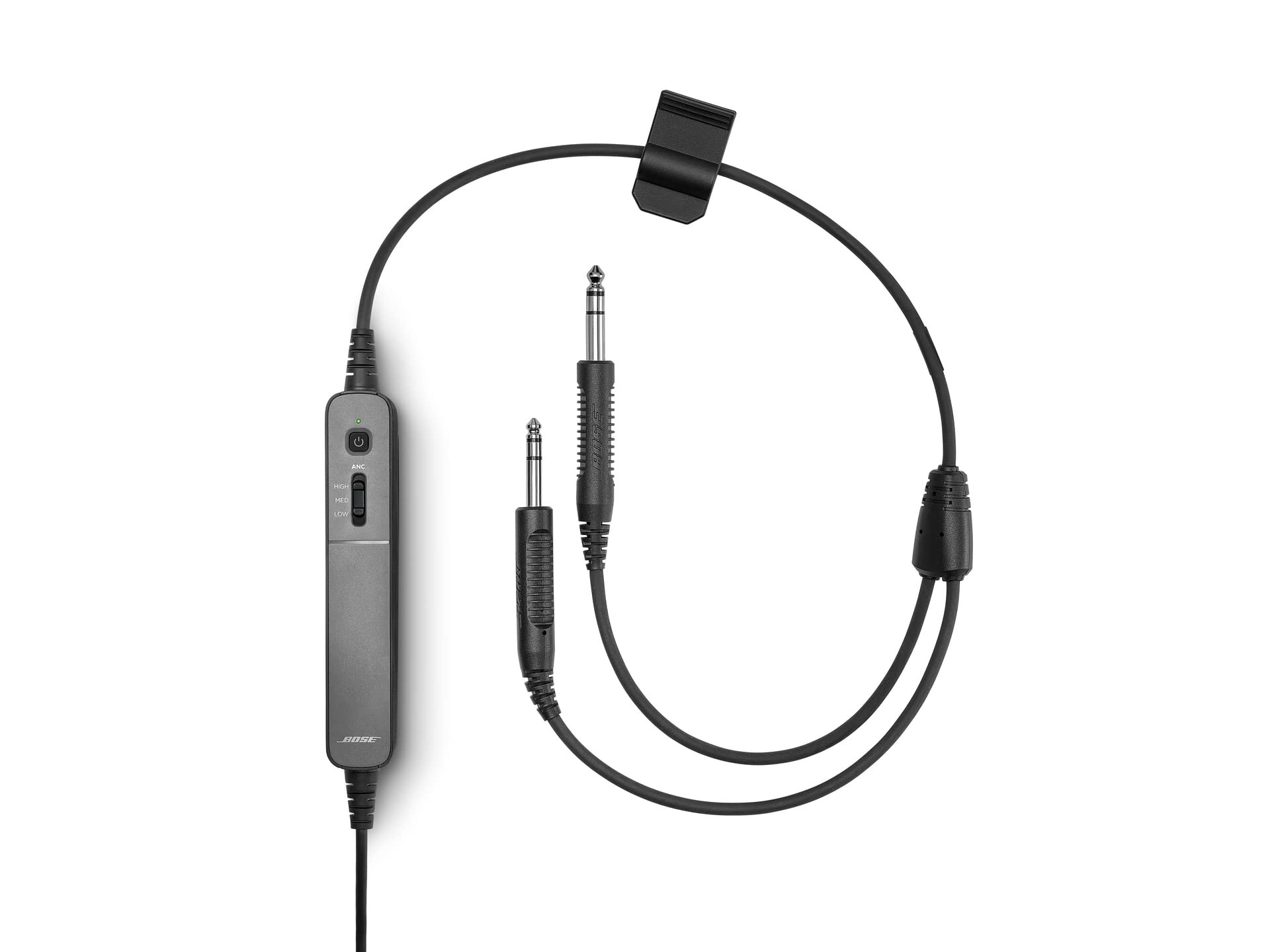 Bose Proflight Series 2 Aviation Headset - Non-Bluetooth Pilot Headphones with 5 Pin XLR Cable (Black) | Perfect for Commercial & Private Aircraft Cockpits