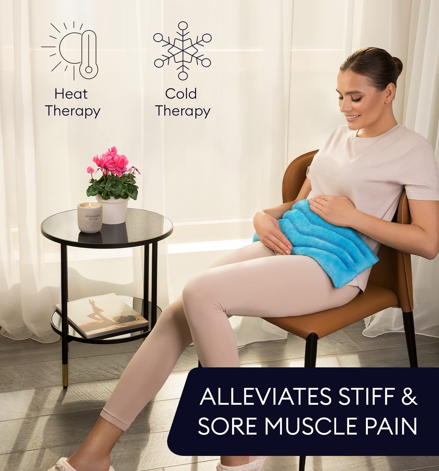 GENIANI Microwave Heating Pad for Pain Relief - 8