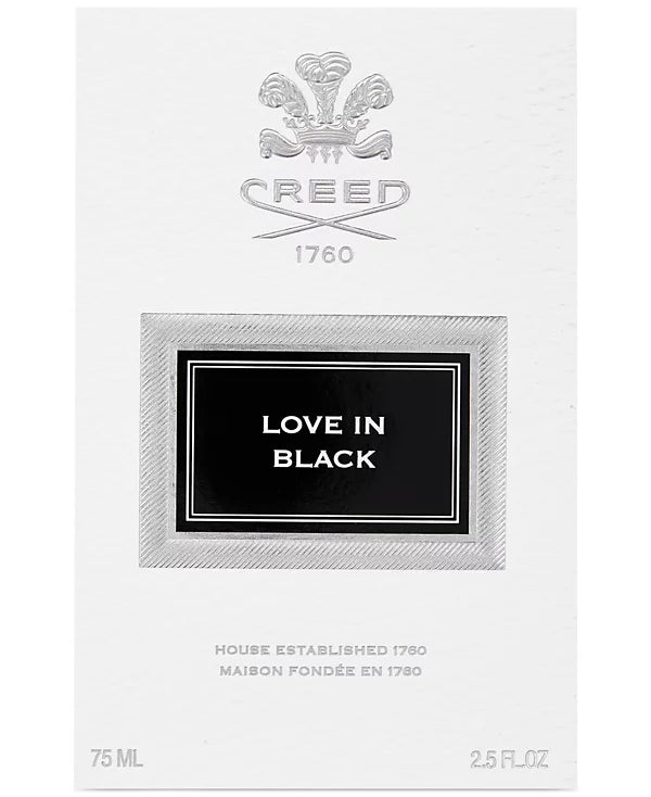 Creed Love in Black 2.5 oz Eau de Parfum for Women - Luxury Floral Scent for Evening Wear & Special Occasions