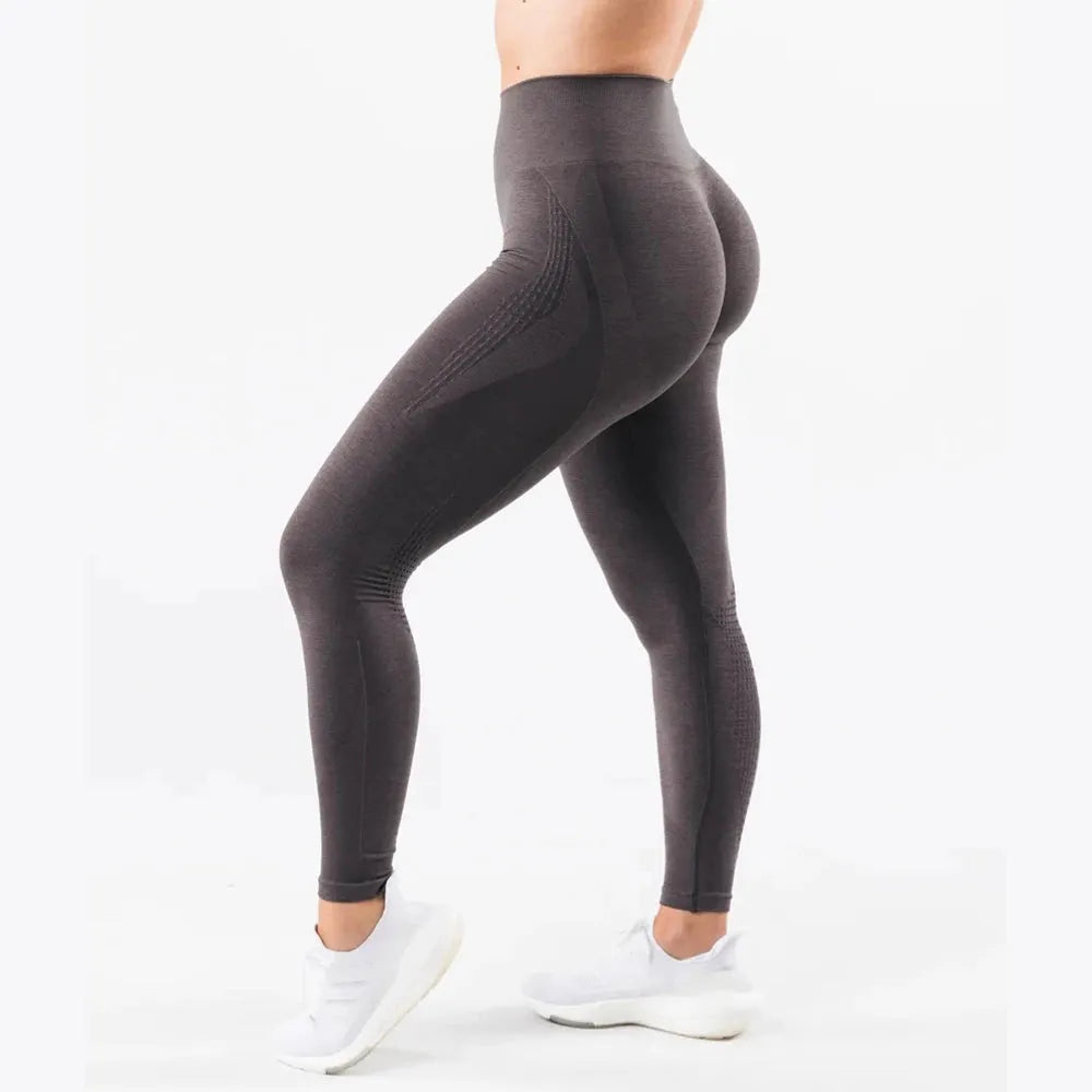Amplify Contour Seamless Scrunch Leggings for Women - High Waisted Push Up Yoga Pants, Gym Workout Tights & Fitness Sportswear | Perfect for Yoga, Running, Gym Training & Casual Wear